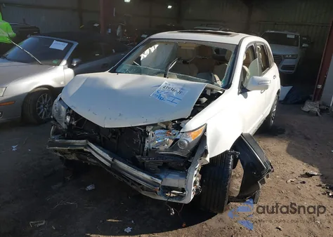 2012 Acura Mdx Advance Package from USA, damaged, VIN 2HNYD2H87CH524088